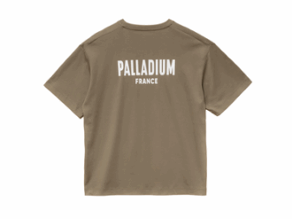 Unisex Palladium Fransa Logolu Pamuklu Tişört Unisex Palladium Fransa Logolu Pamuklu Tişört